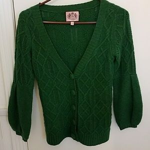 Cardigan sweater